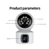 Indoor Security Camera 2160x1920 Dual Lens 2 Way Talk Night
