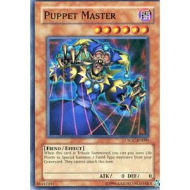 Yu-Gi-Oh! - Puppet Master (CSOC-EN090) - Crossroads of Chaos - Unlimited Edition - Super Rare by Yu-Gi-Oh!