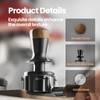 MHW-3BOMBER 58mm Coffee Tamper, Wooden Espresso Tamper Tool with 2