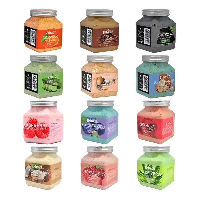 Exfoliante Facial Y Corporal Aromas Hidrata Aclara Manchas Mixta