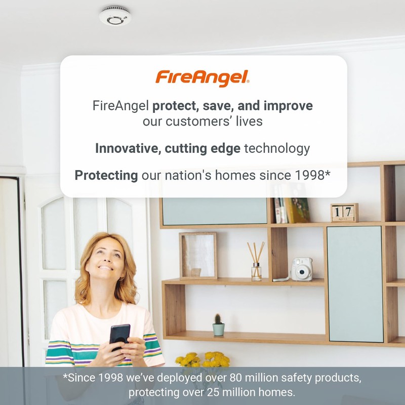 FireAngel FP1000W2-R Smart Gateway Hub for Pro Connected Interlinked, Wireless,