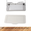 Wall Mounted Pot Lid Rack 304 Stainless Steel Punch Free