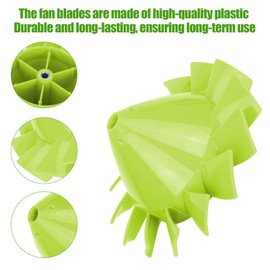 529437004 Blower Fan Blade for Ryobi ONE+ 18V Blower Fan P2108, P21081 and 529437003 529437001 （2 Pack）