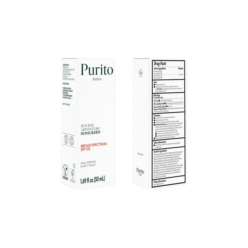 Purito Seoul [Purito Seoul]Sun Day Adventure Sunscreen 50ml (OTC)