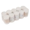 GWM Cylinder Swirl Cotton Swabs 100pcs 10-Pack Set