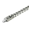 Italian Cut Titanium 10MM Curb Necklace Chain 20"