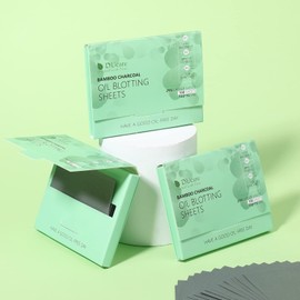 DUcare Facial Tissue, Oil Blotting Paper, Compact, Shine Prevention, Makeup Touch-Up, Face Care, Sebum, Pores, Cosmetic Set, Sweat-Removing Oil Blotting Paper, Powder Paper, 100 Sheets, Unisex, Gift
