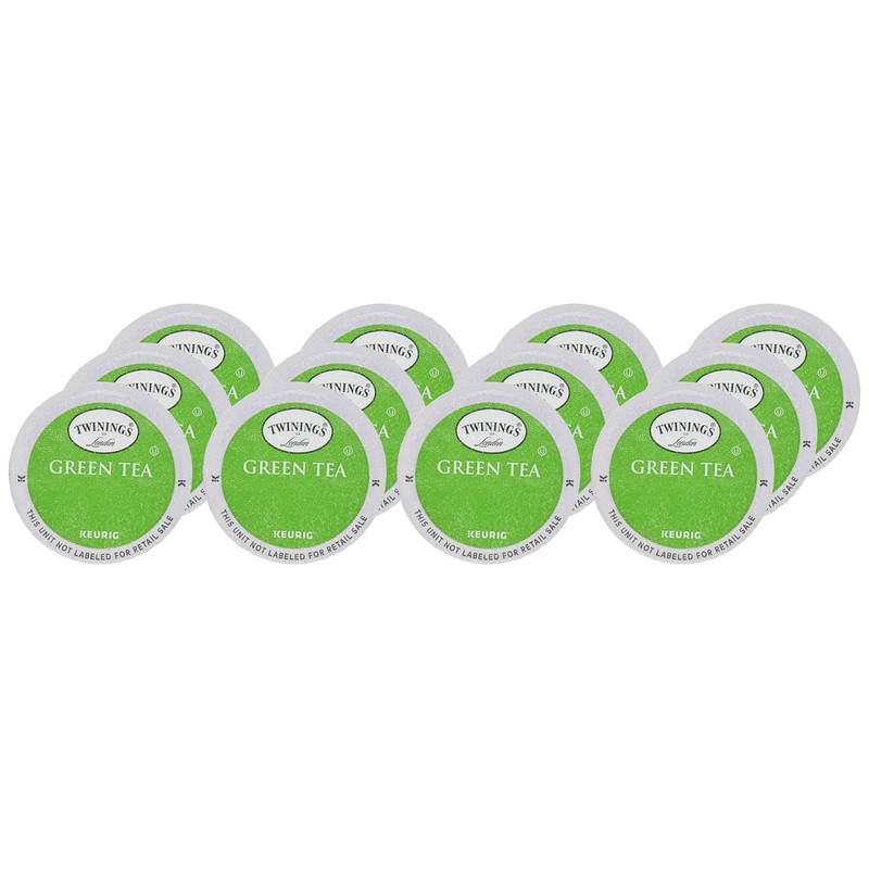 Twinings Green Tea, Keurig K-Cups, 12 Count (Pack of 1)