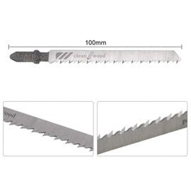 Maso Jigsaw Blades T101B T-Sank Jigsaw Blades Universal Jigsaw Blade Assortment for Cutting Metal, Wood, PVC and More Fits Bosch, Dewalt, Hitachi, Makita, Festool etc