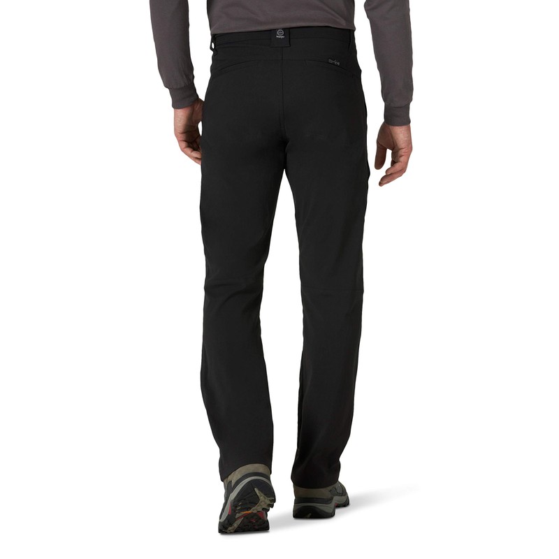 ATG by Wrangler Men's Zip Pocket Trail Pant, Black, 34W