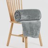 Bear & Panda Waffle Flannel Fleece Mink Throw - Sofa/Bedspread/travel