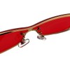 [Design Eyewear] METAL CAT'S EYE SUNGLASS (Single Lens Metal Cats