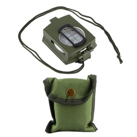 American Style Waterproof Navigational Compass for Outdoor Camping Hiking Military Green