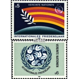 Prophila Collection UNO - Vienna 62-63 (complete edition) 1986 Year of Peace (stamps for collectors)