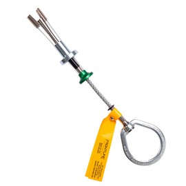 Frontline COB345KSV Reusable 5K Concrete Anchor Bolt with Swiveling D-Ring | ANSI, OSHA & EN Compliant | Built Tough, Rugged and Corrosion Resistant | OSHA & ANSI Compliant