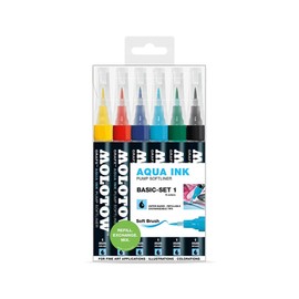Molotow 200462 Set Base 1 Grafx Aqua Marker Ink 6