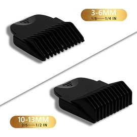 2 Pack Professional Guide Comb Fit for Manscaped The Lawn Mower 4.0 Groin Hair Trimmer, 4 Cutting Lengths from 1/8"-1/2" Inch Fit Cutting Guider for Manscaped 4.0