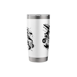 Roller Skates Streetart Indoor Sport Stainless Steel Insulated Tumbler