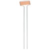 GardenMate 50-Pack Weatherproof Banner Copper Metal Plant Labels, Height 10.5",