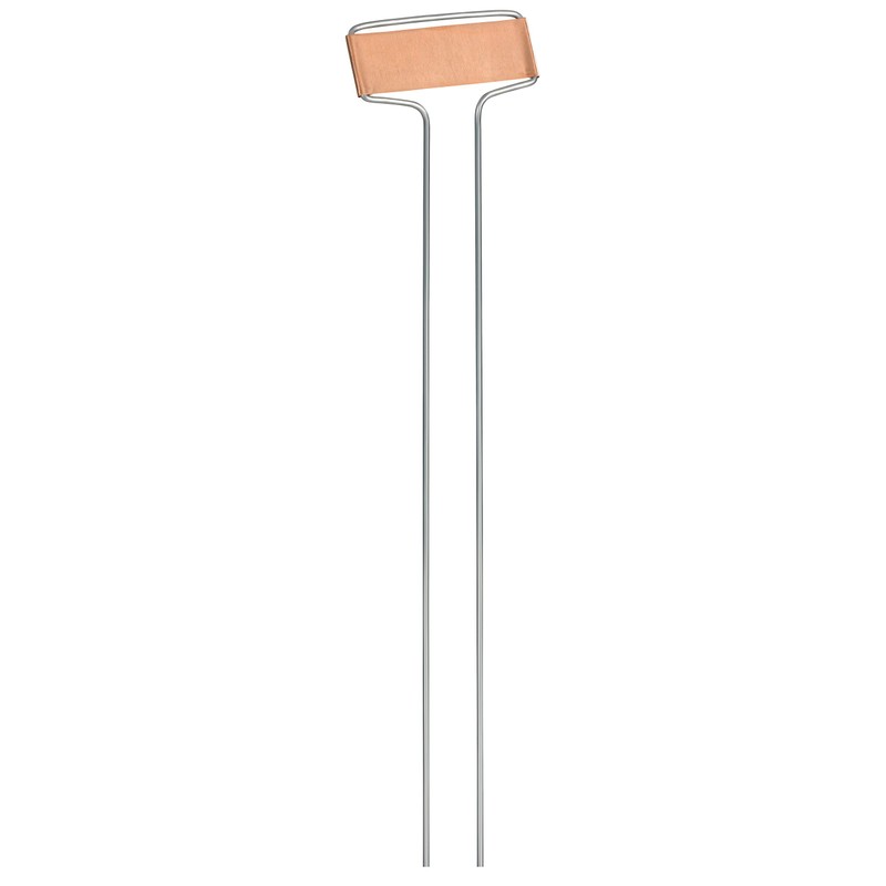 GardenMate 50-Pack Weatherproof Banner Copper Metal Plant Labels, Height 10.5",