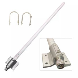 Rokland Dual Band 5GHz + 2.4 GHz 12 dBi Outdoor Omni Antenna upgrade for ALFA Camp Pro 3