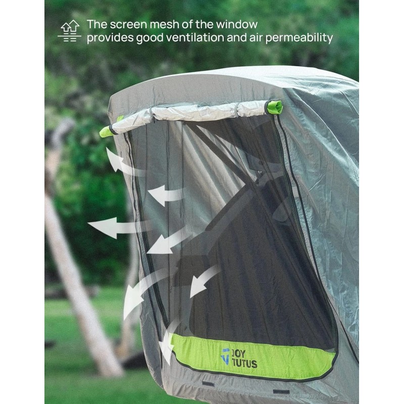 JOY TUTUS SUV Tailgate Tent with Awning Shade, Car Roof