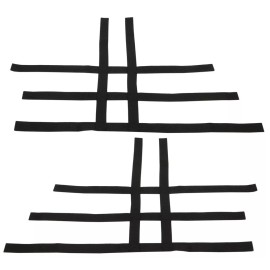 Alba Racing Nerf Bar Nets   Predator 500    Fits Alba  Tusk  Nerf Bars      Black    B