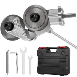 Electric Drill Plate Cutter Universal Metal Sheet Cutter Tool Precise Cutting Plate Punch Shears Portable Drill Attachment for Aluminium Steel Iron Copper Plate Cutting PoUYWH