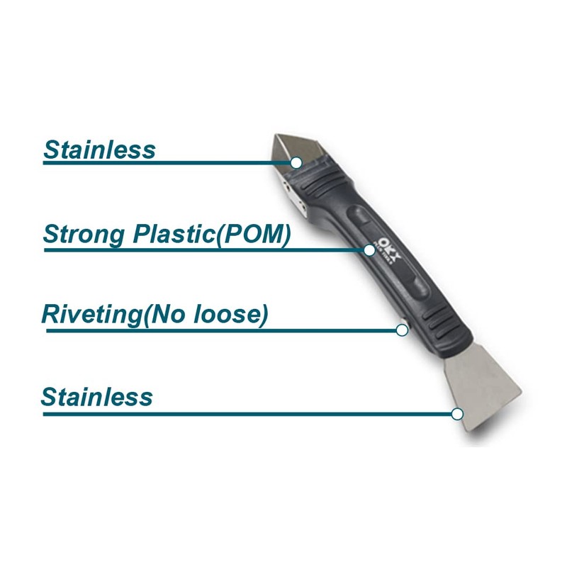 ORXPLUS Tools Silicone Remover Scraper Sealant, Caulk Caulking Removal Tool