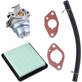 POWEKA Carburettor for GC135 GCV135 GC160 GCV135 GCV160 GCV190 Lawnmower Replaces 17231-ZM0-000, 17220-ZM0-000