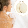 2 Pcs Natural Loofah Sponge Exfoliator for Body & Face,