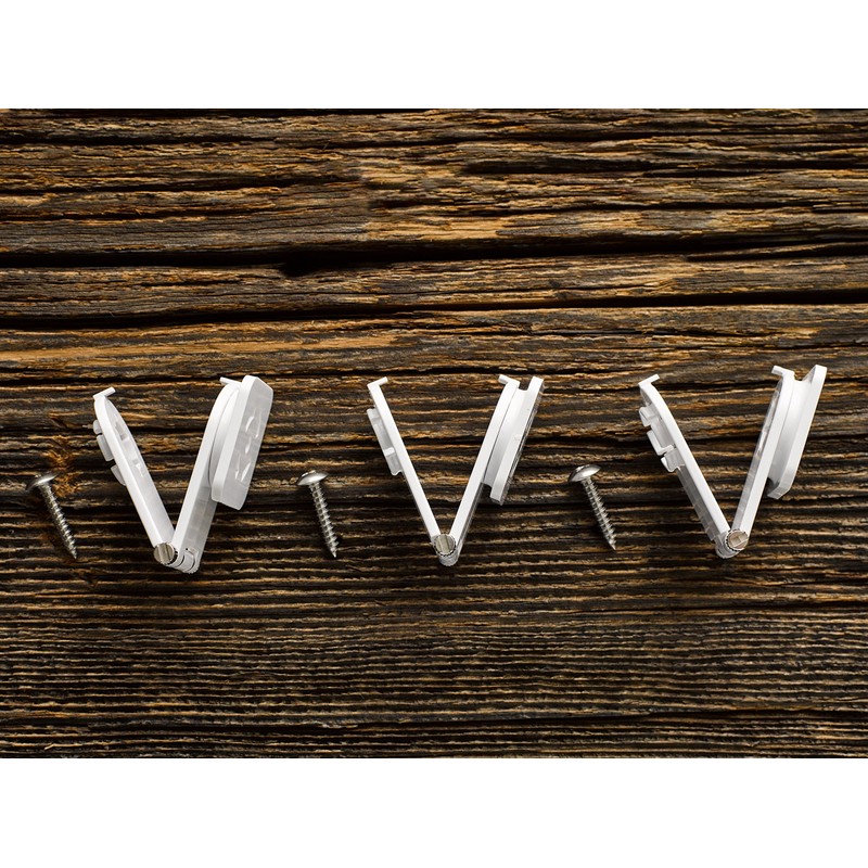 Three-Pack Device Mounts: White