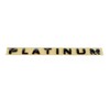 1PC Set Expedition Platinum Door Rear Emblem 3D Badge Nameplate