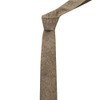 King & Priory Highland Weave Latte Brown Tie, Necktie
