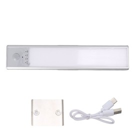 Motion Sensor Cabinet Light USB Type C LED 120 Degree Induction Indoor Motion Sensor Light for Home 20cm 800mAh Polymer Lithium Battery