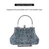 DA BODAN Women's Evening Bag Vintage Beaded Sequin Pearl Clutch
