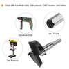 sourcing map Forstner Drill Bit 73mm (2-7/8") Tungsten Carbide Wood