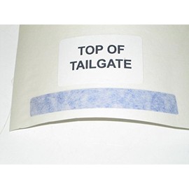 MINI Top Tailgate Body Decal Trim Blue Race 0000104 Genuine