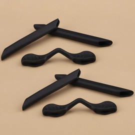 DROGO 2 Pairs Replacement Nose Pads & Earsocks Rubber Kits for Oakley RadarLock Path OO9206 OO9183 OO9196 OO9170 OO9182 OO9209 OO9207 Sunglasses