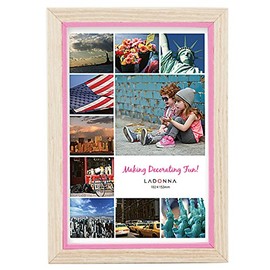 LADONNA 081189 AVANTI CW36-P-PK Picture Frame, Pink