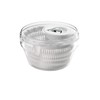 Guzzini Latina Large Transparent Salad Spinner, 11-Inches