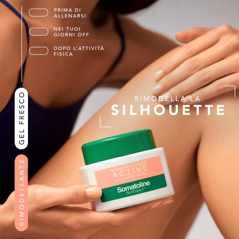 Somatoline SkinExpert Active Gel Fresh Effect Remodeling Leg Treatment with