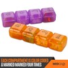 Weekly Pill Organizer - 4 Compartment Am/pm Pill Box, 7