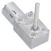 Gear Motor Speed Reduction Worm Self Locking M6 Thread 50mm
