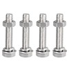 Edinstry Bolt Nuts 304 Stainless Steel Cap Head Screws 4pcs