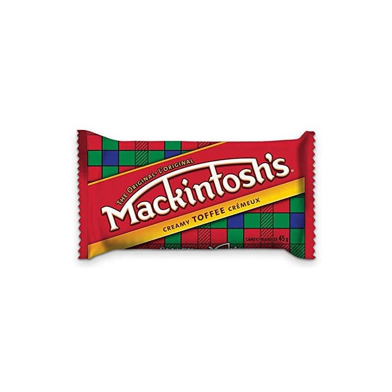 Nestle Mackintosh's 24 Pack Creamy Toffee Bars in Original Display