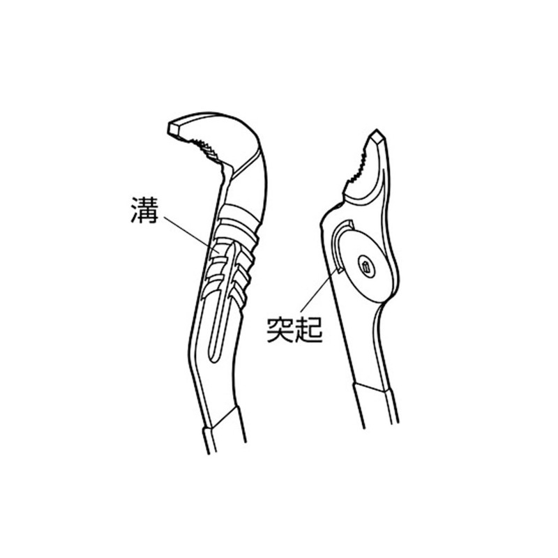 Mist Troy (mitoloy) Strong Linesman's Pliers R Teeth Type IP