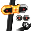 Wireless Control Bike Turn Signal Light Waterproof Bicycle Front Rear