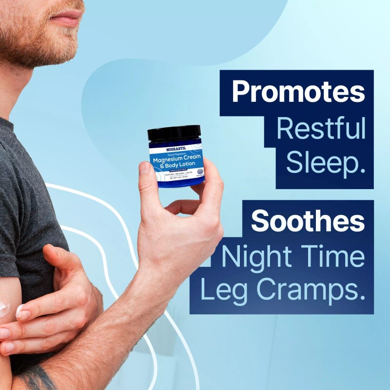 Migrastil Topical Magnesium Cream & Body Lotion