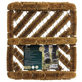 JVL Boot shoe scraper coir wire muddy dirty boots wellingtons